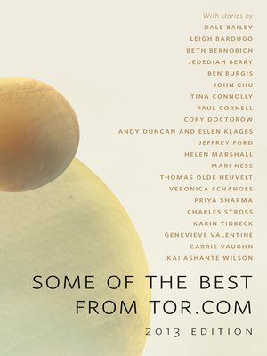 cover image of Some of the Best From Tor.com, 2013 Edition